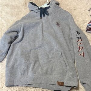 Ariat Heather Gray Men's Hoodie